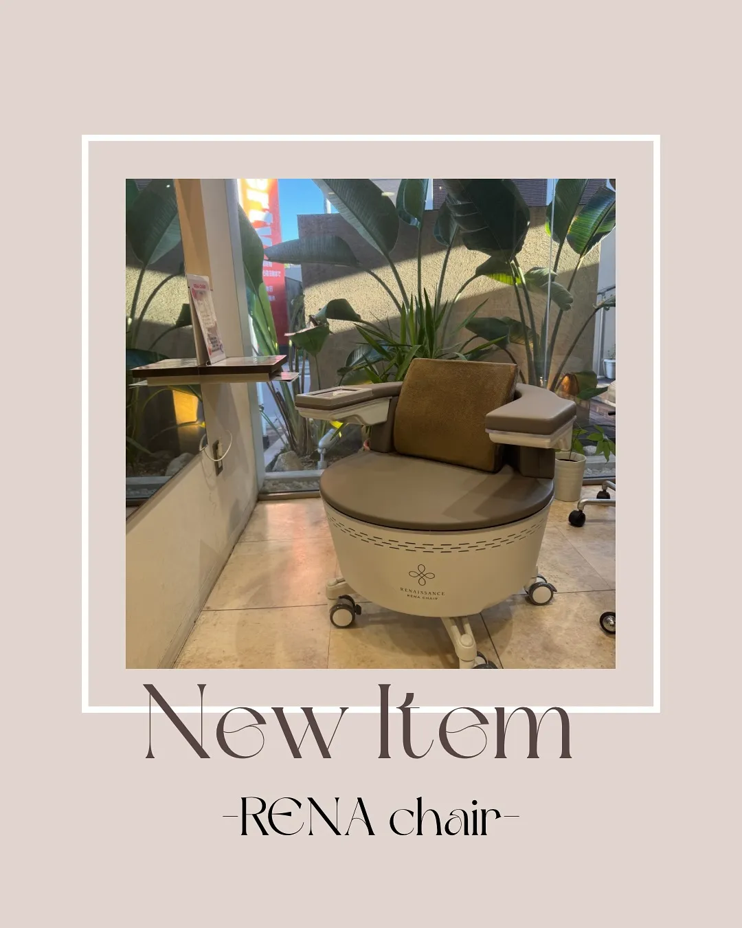 この度正式にNew menu